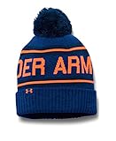 Under Armour Men's Retro Pom 2.0 Beanie, Cobalt (420), One Size