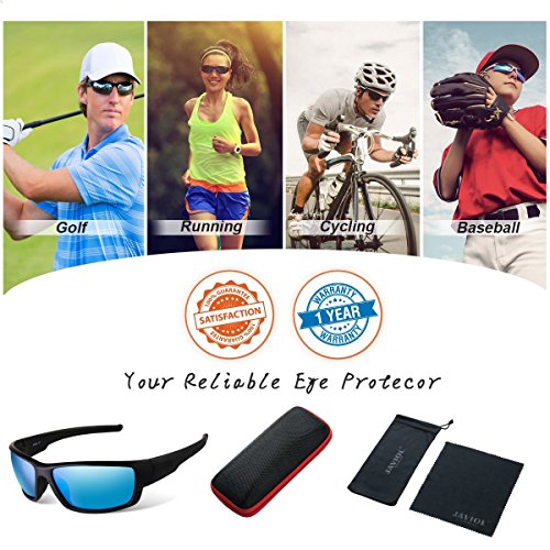 Óculos de sol polarizados esportivos para homens e mulheres TR-90 Pesca, direção, ciclismo e corrida