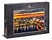 Ulmer Puzzleschmiede - Puzzle Colonia - Puzzle 1000 Pezzi - La Città Vecchia di Colonia al Tramonto con Il Duomo e Il Ponte Hohenzollern