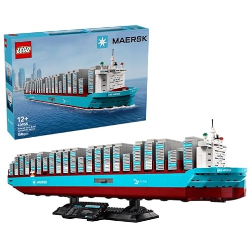 LEGO Maersk Dual-Fuel Container Vessel 1516 Pieces 40955