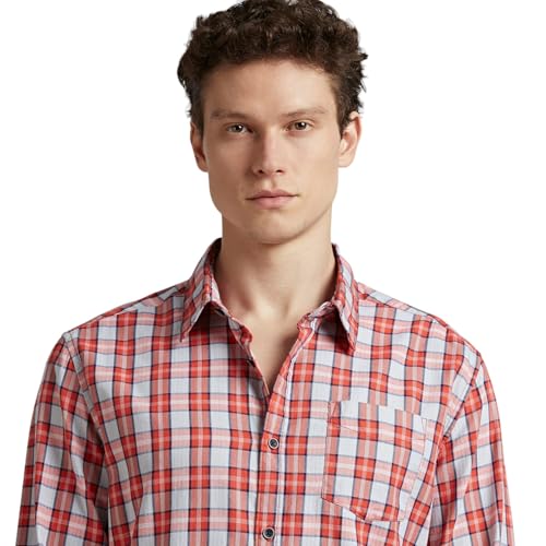 Image of Pepe Jeans Men's Regular Fit Full Sleeve Checkered Cotton Casual Shirt | Check Shirt for Man | Smart & Stylish | Multiple Styles | Mens Casual Shirts