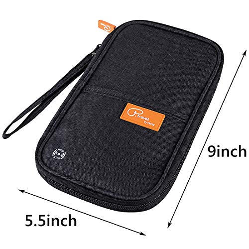 Image of VanFn RFID Travel Passport Wallet, Family Passport Holder, Trip Document Organizer P.Travel Series