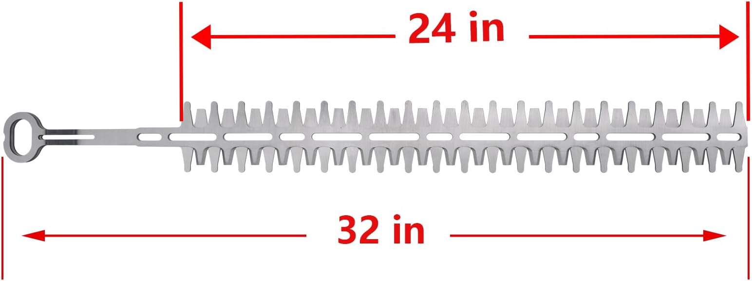 Cancanle 1 Pair 24" Hedge Trimmer Blade Set Replacement for Stihl HS45 Part No. 4228-710-6051A 42287106051