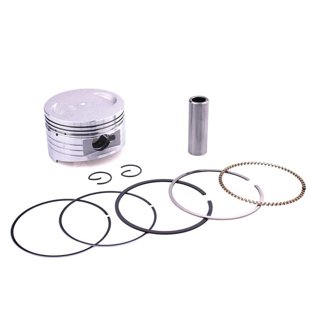 Maoyubelt Kit Spinotto E Anelli Pistone 61mm Per Motore GY6 180cc 4T - Ricambio Per Scooter, ATV, Go-Kart TaoTao Baja Roketa - 2