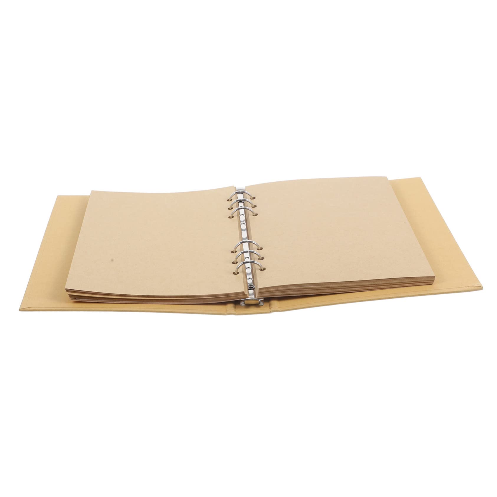 Amazon | EXCEART 1 セット ノート A5 茶色 無地 手描き 本 紙