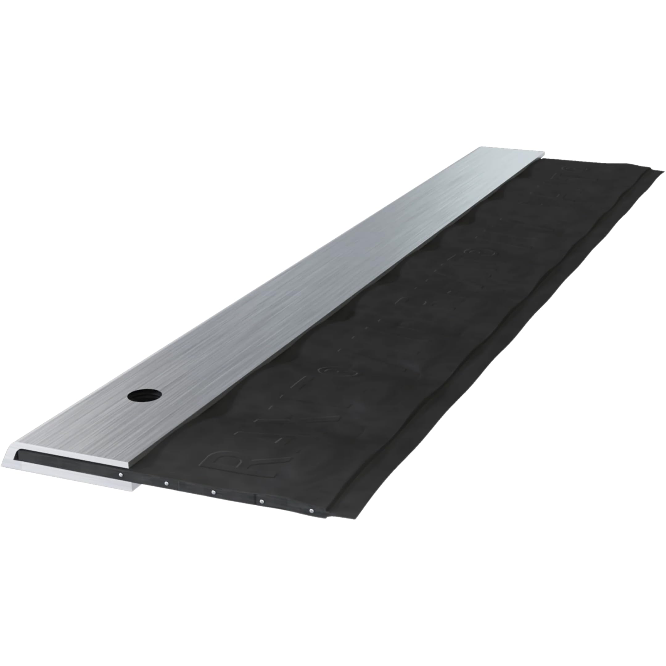 Ready-to-Use Bas de Porte Anti Rongeurs 1m – Aluminium + Joint Silicone 20mm – Protection Anti Souris et Rats – Plinthe Isolante Bas de Porte – Anti Froid, Vent et Insectes – Prêt à Poser