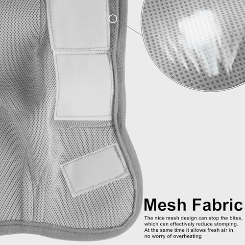 Image of Horse Fly Boots, Mesh Fly Boots for Horse Set of 4, Equine Leg Protection | Breathable Horse Leg Fly Wraps, Horse Leggings Reduce Stomping, Non-Slip Leg Guards for Mini Pony Horse Donkey