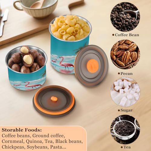 Envase de café ATTX acero inoxidable 500 ml con tapa hermética miniatura 5