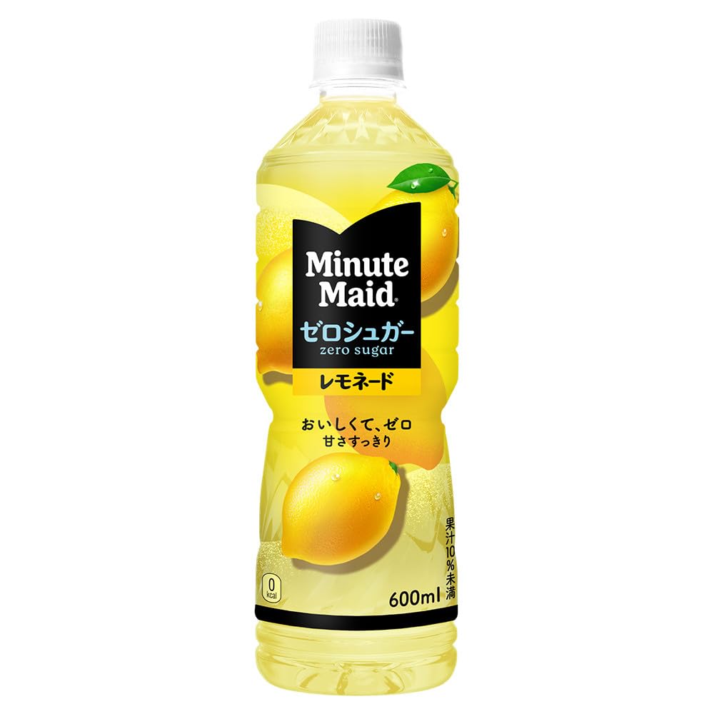 コカ・コーラ ミニッツ メイド ゼロシュガー レモネード 600mlPET ×24本商品画像