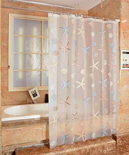 LShowercurtain Bagno Impermeabile Muffa PEVA