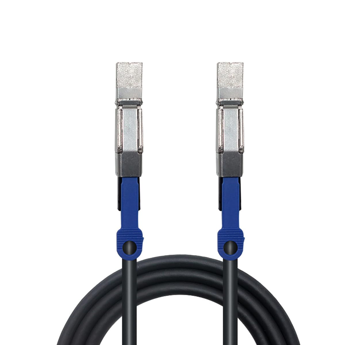 Mini SAS HD SFF-8644 to Mini SAS SFF-8644 Cable with IC – High Speed Server Aggregation Cable, 12Gbps, 28AWG, Low-Loss Flat Interface (3M)