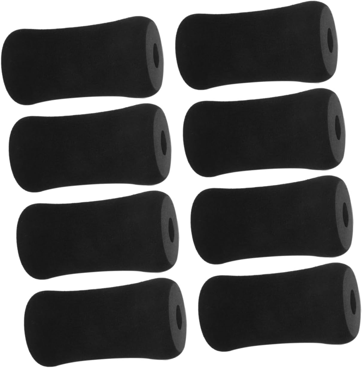 8pcs Roller Pads for Leg Extension Machine Replacement Covers for Leg Curl Sit Ups Gym Equipment Easy to Clean Maintain for Home Fitness