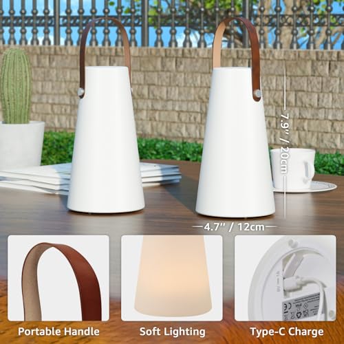 Lanterne extérieure rechargeable RVB pour illuminer vos soirées camping et table de jardin