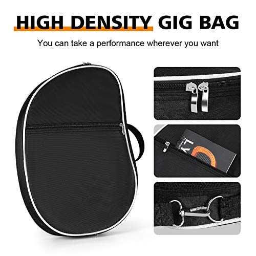 Topnaca Lyre Harp, 16 snaren, massief, mahonieharp met draagtas, extra snaren, stemsleutel, reinigingsdoek, plectrums - Image 6