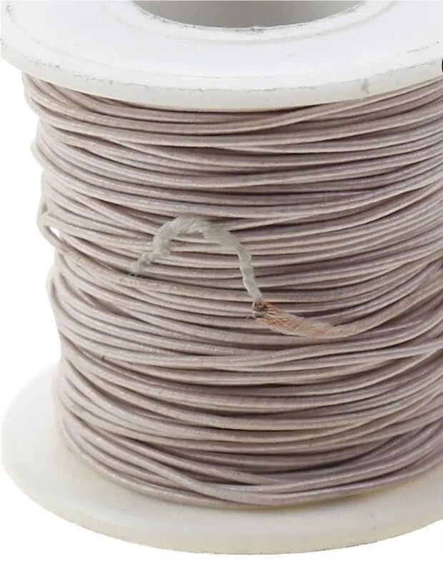 0,07 mm x 4-300 Litzen-Antennenlitze - Mehradriger, mit Polyesterseide umflochtener, isolierter Kupferdraht(0.07x60x9m)