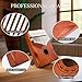 VixxNoxx Kalimba 17 Key Thumb Piano, Mahogany Finger Piano Mbira with Case/Bag, Tune Hammer, Guidebook for Beginners & Professionals, Music Therapy, Stage Performance & Holiday Gift (Coffee Brown)