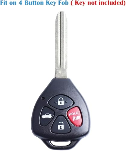 Miniatura 2 de Funda protectora de TPU para llavero Toyota 2007-2011 Camry Rav4 Scion TC Yaris Avalon Corolla VenzaKey Fob