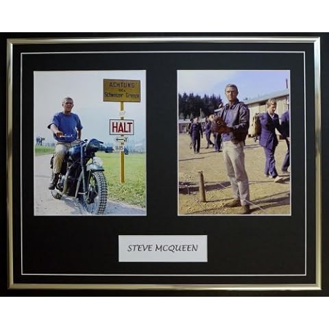 STEVE MCQUEEN/DOUBLE PHOTO DISPLAY/FRAMED Cover