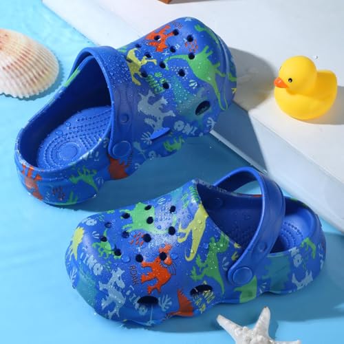 Image of Girls' Clogs for Toddlers & Kids Lightweight Garden Shoes Breathable Slip-on Slides Sandals Slippers Children's Beach Water Shoes