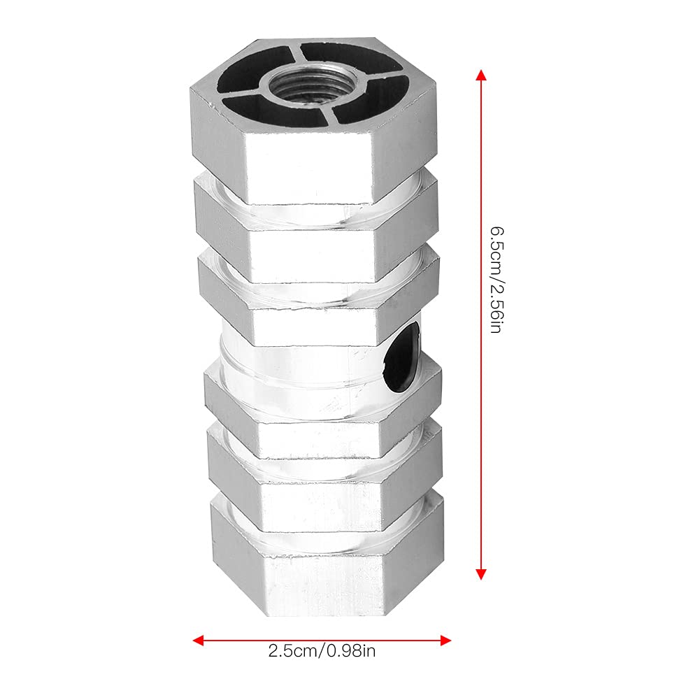 Pioli BMX Senza Fili PRO+ – Leggeri In Alluminio Argento 3/8 O 14 Mm