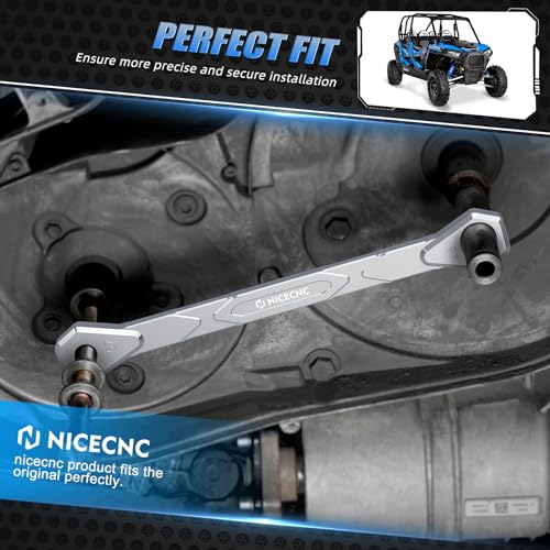 Image of NICECNC Silver Ranger Clutch Alignment Tool 6061 Aluminum Compatible with Polaris Ranger XP 900 2014-2019, Ranger XP 900 Pursuit 2014, Ranger XP 900 Pursuit Camo 2016, See Fitments