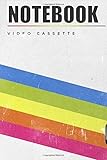  Notebook Video Cassette: The 80s Super Tape Notebook can help you record all of your nostalgia too, but rather than pushing VCR buttons, all you\'ll need is a pen and some thoughts