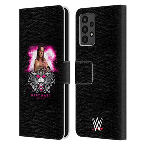 Housse portefeuille WWE Bret Hart Samsung A13 avec fentes