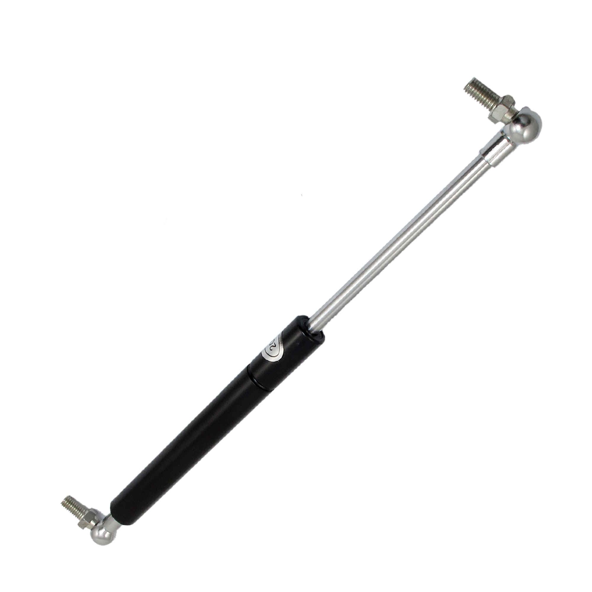 Gasfedern, 33 cm, 200 N/20 kg, 33 cm, Gasdruckfedern, hydraulische Hebebühne, Werkzeugkasten, Aufbewahrungsbox, Fenster, 1 Stück, silberfarben