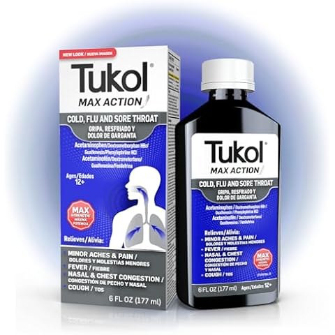 TUKOL Max Cold and Flu, 6 fl. oz. Cover