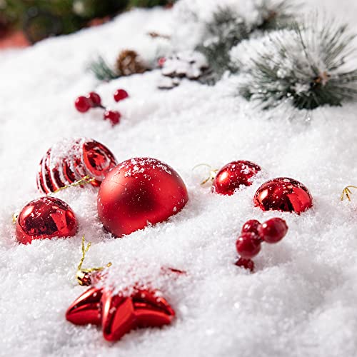 Joyin 3 Packs 12 Oz Christmas Artificial Snowflakes, Christmas Tree Decoration, Holiday Tree Decor, Xmas Home Decoration And Winter Displays #TOP6