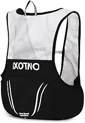 Colete para Corrida Ciclismo e Trilha Super Leve e Respirável com Suportes para Garrafinha de Água Celular Acessorios Unissex Masculino e Feminino Ajustavel