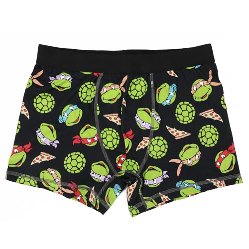Bioworld Teenage Mutant Ninja Turtles Character Print Men's 3-Pack Boxer Briefs Set4