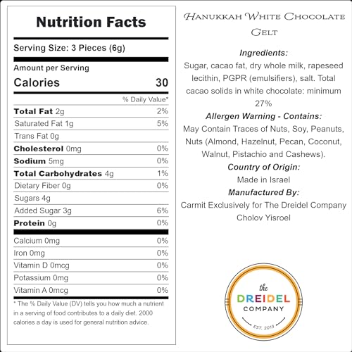 The-Dreidel-Company-Hanukkah-White-Chocolate-Coins-Chanuka-Gelt-Dairy-Milk-Chocolate-in-Mesh-Bags-Cholov-Yisroel-Made-in-Israel-12-Mesh-Bags