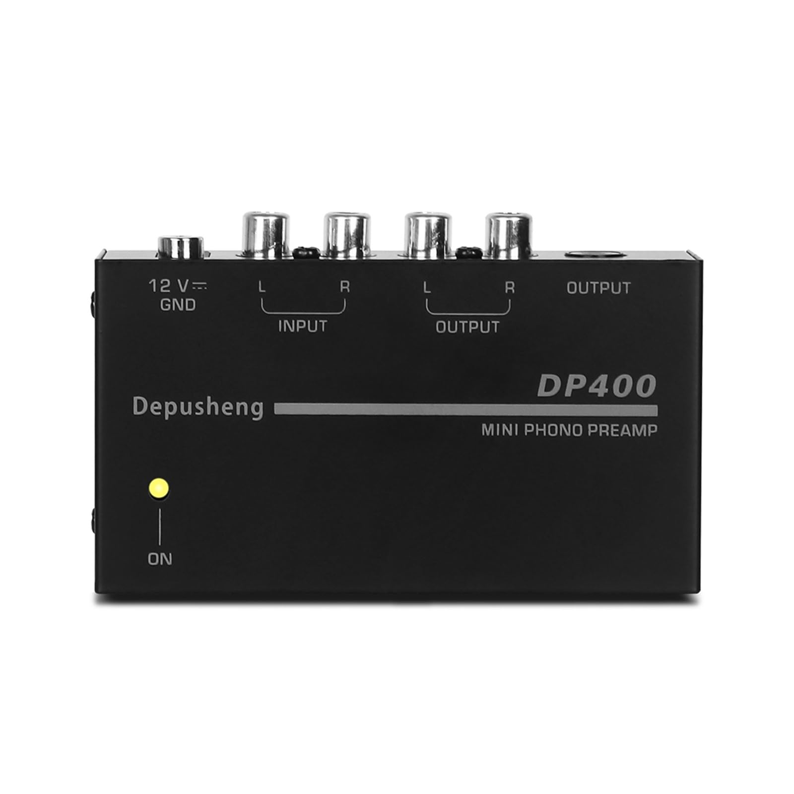 Mezclador de línea de 4 canales de ruido ultrabajo mejorado DX400 Mini mezclador de sonido Fuente de alimentación DC5V Fácil operación Dropshipping(DP400)