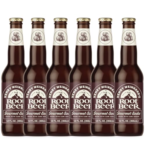 Henry Weinhard's Root Beer 6 Pack | 12oz Glass Bottles