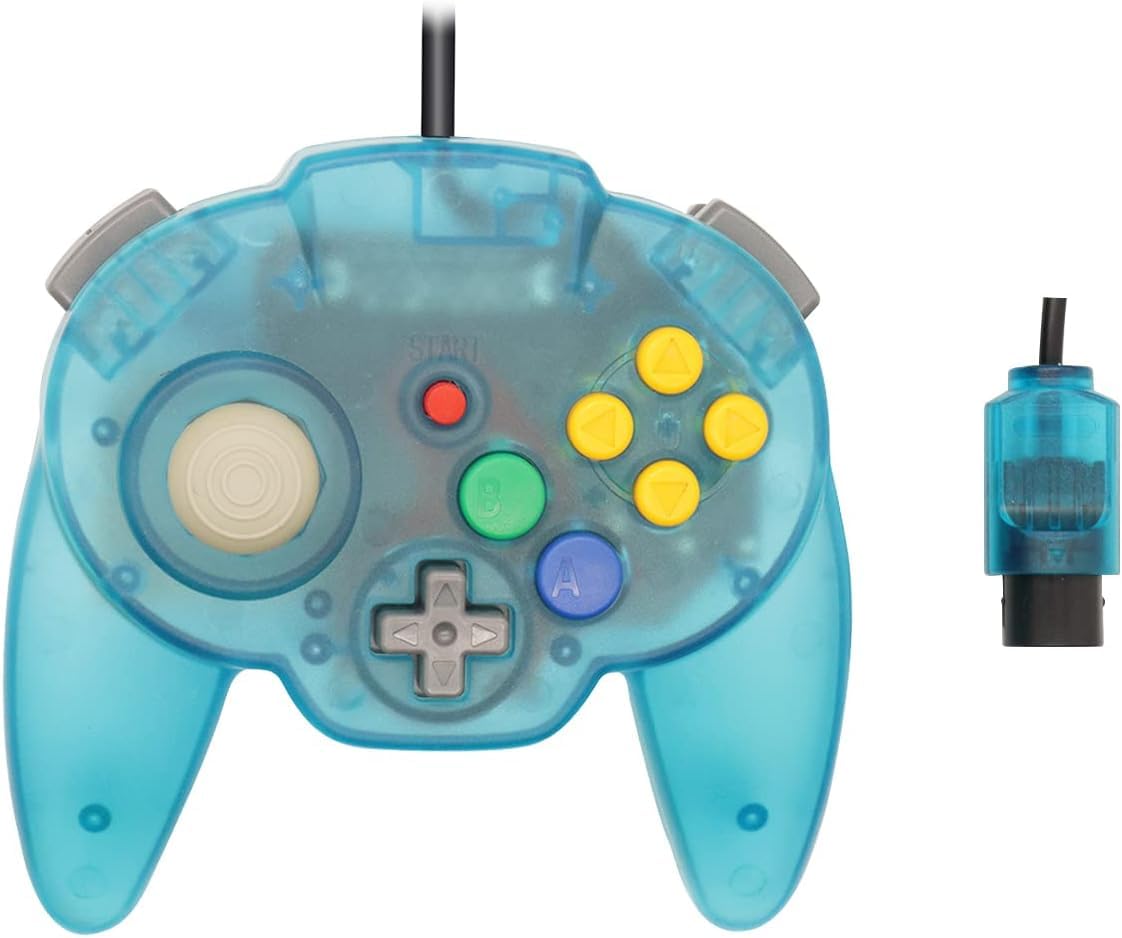 Intec Gaming Warrior 64 Wired Controller for Original N64 Console (Red)