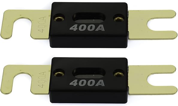 400 Amp ANL Inline Fuse by Voodoo Car Audio for Fuse holder 2 PACK