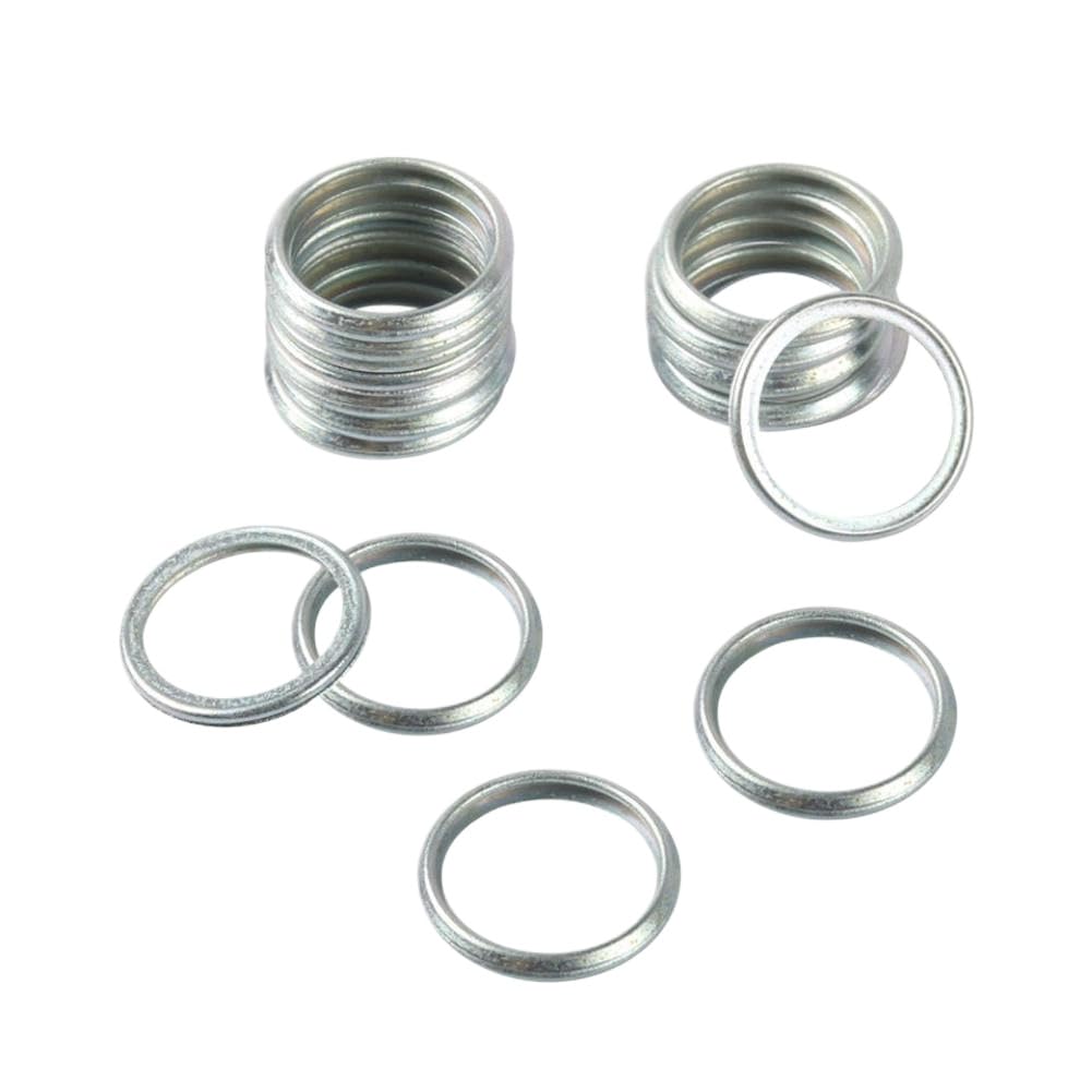 Jeu de 100 joints de rondelle d'écrasement de bouchon de vidange d'huile, compatibles avec les modèles 2011 22 16mm 803916010