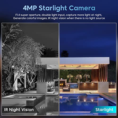 Valucam 4Mp Bullet Varifocal Poe Ip Camera - Motorized Lens 5X Optical Zoom 2.7Mm~13.5Mm Network Security Camera Outdoor, 262Ft Starlight Night Vision, 128Gb Sd Slot, H.265+, Wdr, 3D Dnr, Ip67 #TOP3