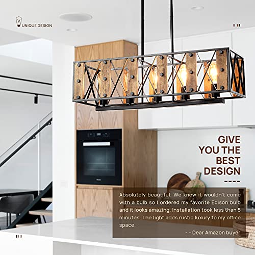 Rectangular-Wooden-Hanging-Linear-Island-Light5-Lamps-Industrial-Style-Farmhouse-ChandelierUsed-in-RestaurantLiving-RoomCoffee-Shop60W-maxCompatible-with-LEDCFLHalogen-and-Incandescent-Lamps 51QoOb2GZYS