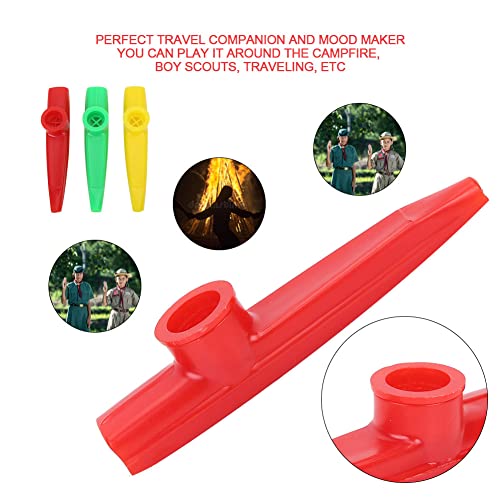 Keenso Plastique Mini Portable Kazoo Ukulélé Guitare Partenaire Facile à Apprendre Instrument de Musique(Rouge) - Les Beatles, Paul McCartney, John Lennon, RIngo Starr, George Harrison Keenso Plastique Mini Portable Kazoo Ukulélé Guitare Partenaire Facile à Apprendre Instrument de Musique(Rouge) – Image 6