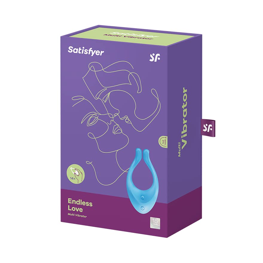 Vibromasseur Satisfyer Partner Multifun 1 bleu flexible à double stimulation