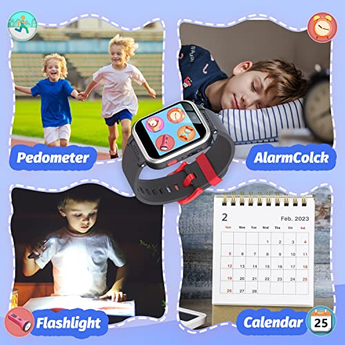 Kids-Smart-Watch-with-Puzzle-Games-HD-Touch-Screen-Camera-Video-Music-Player-Pedometer-Alarm-Clock-Flashlight-Fashion-Kids-Smartwatch-Gift-for-6-13-Year-Old-Boys-Girls-Toys