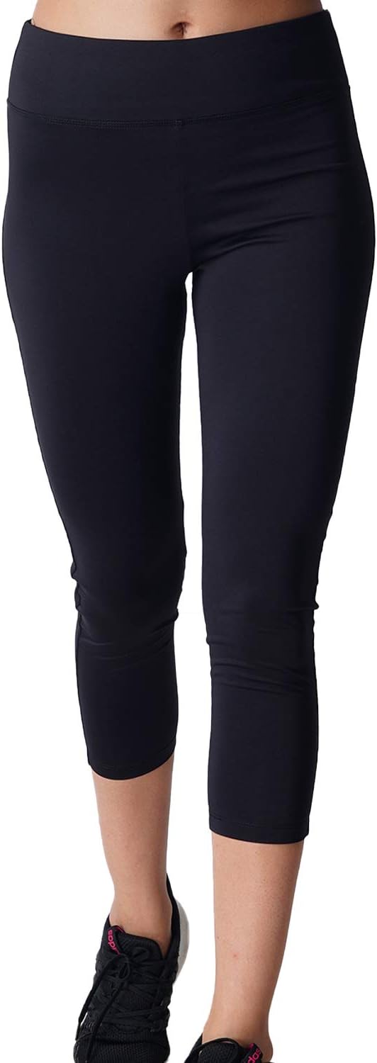 LAYA Women's Slim Fit Poly Spandex 7/8 Tights