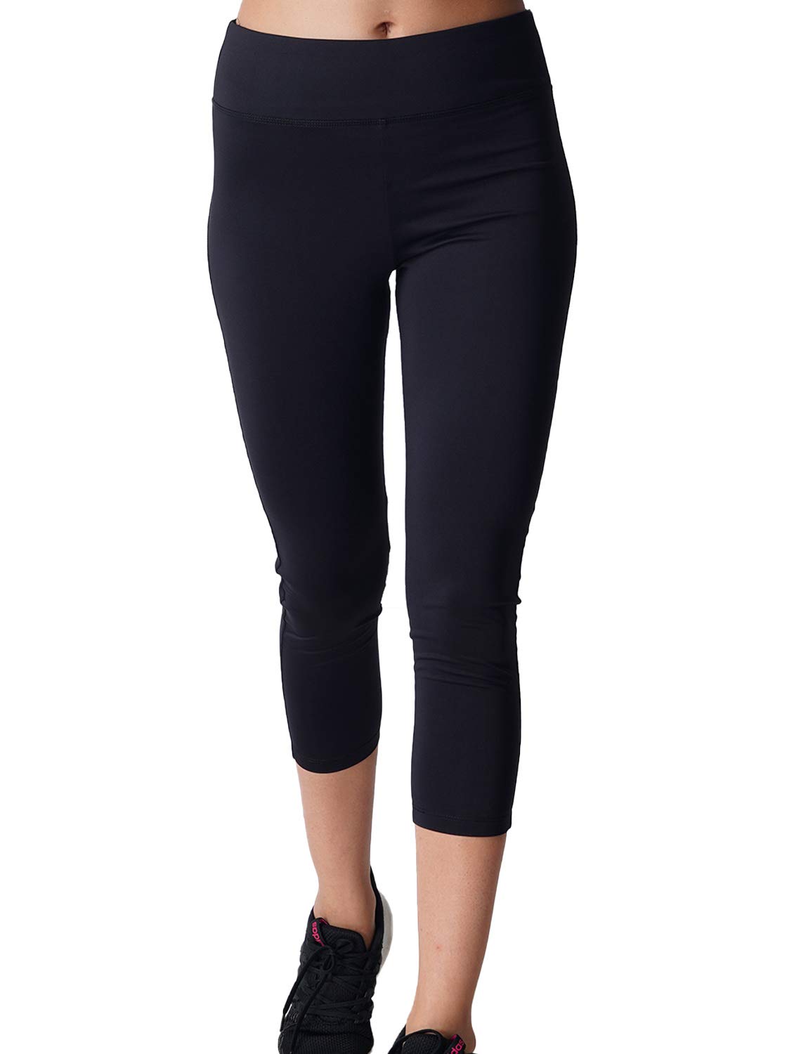 LAYA Women's Slim Fit Poly Spandex 7/8 Tights