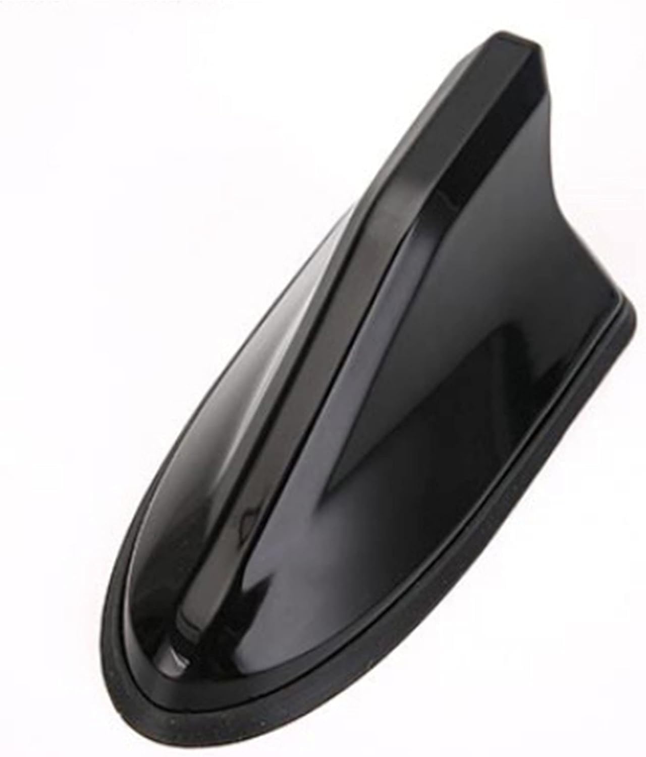 Shark Fin Antenna Cover for Land Rover 2.5 V6 found 3 V6 V8, Car Roof Aerial Shark Fin Shape, Car AM/FM Signal Antenna With Aerial Adhesive Base, Shark Fin Aerial,A/Black
