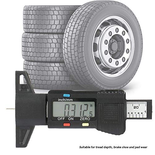 Digitale Tire Tread Depth Gauge meetinstrument voor veilig rijden met omschakelbaar LCD-display - Image 5