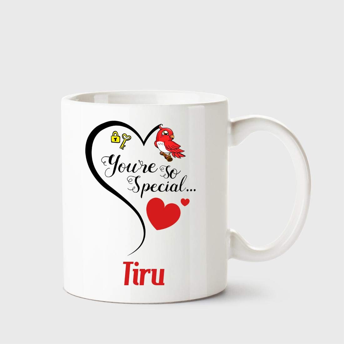 Chanakya You're so Special Tiru White Coffee Name Ceramic Mug
