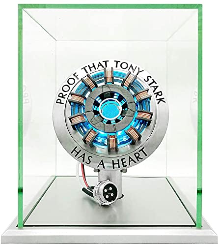 1: 1 Iron Man Arc Reactor Model Light vibration Sensing Control USB interface produit fini jouets cadeau MK2 Cover