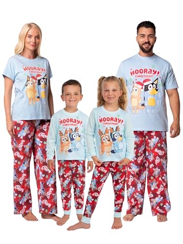 Bluey Pajamas Bingo Girls Pajamas Christmas Pajama For Family Girls Pjs For Xmas Blue 7